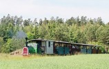 Kolejka na polach wsi Krusznik 
